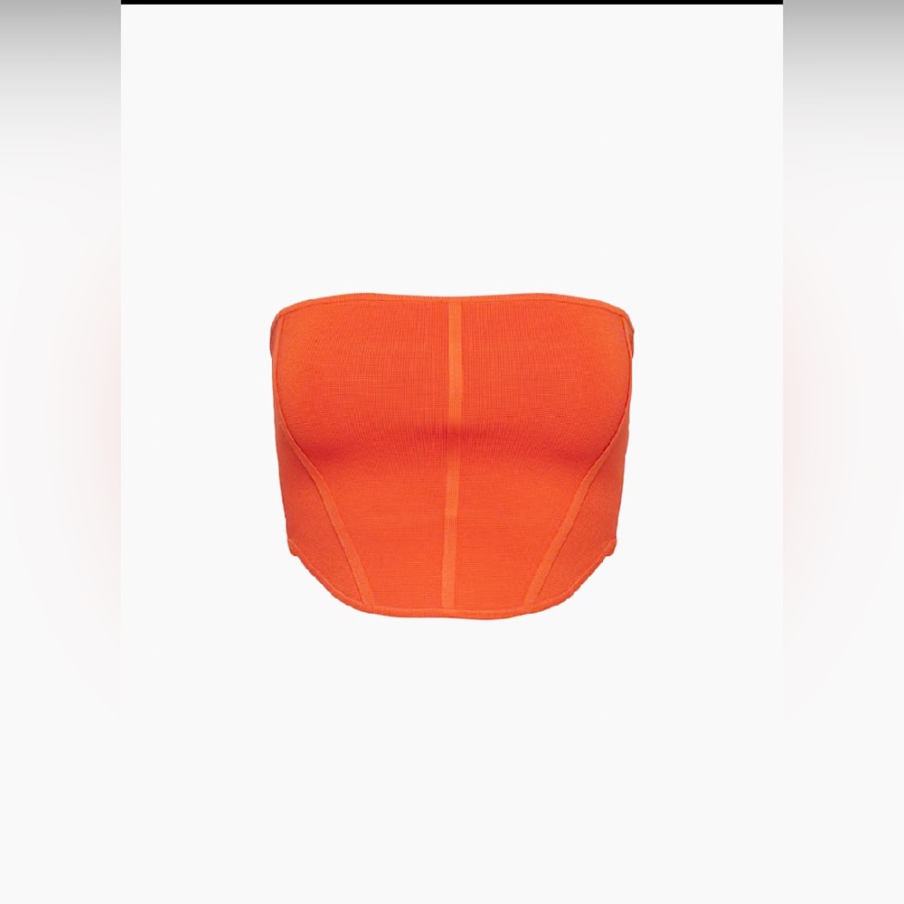 New Aritzia Babaton Sculpt Knit Bustier Tube Top